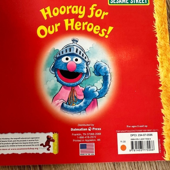 Kids 4 Book Bundle-Theme Sesame Street - Picture 6 of 10